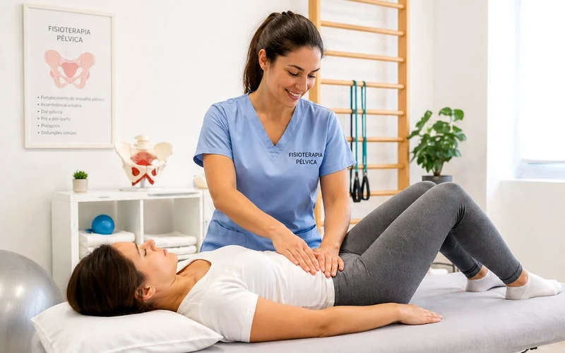 Fisioterapia pélvica para gestantes e dor pélvica em Taguatinga