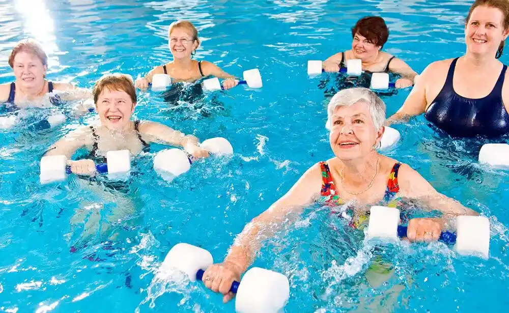 Turma de Hidroginástica em Taguatinga Sul